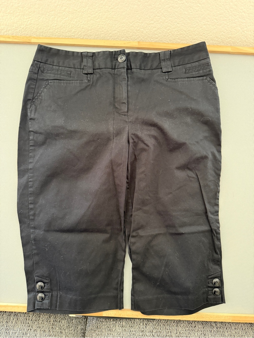 Style & Co. Black Women's Bermuda Shorts